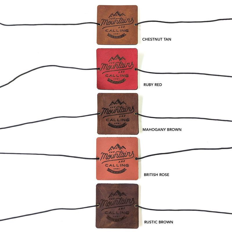 Leather Charms - The Black Canvas