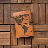 World Map TBC Travellers Journal | A6
