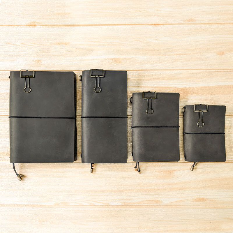 Safari Brown TBC Travellers Journals - The Black Canvas