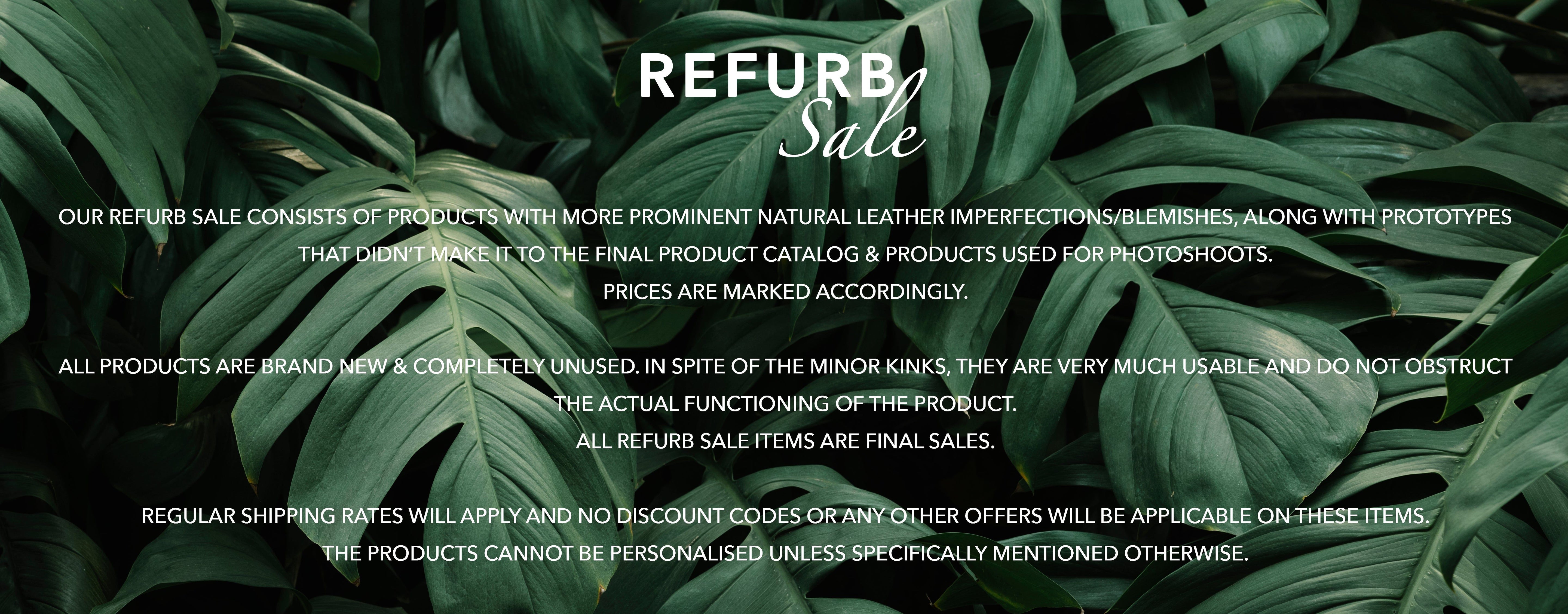 Refurb Sale - The Black Canvas