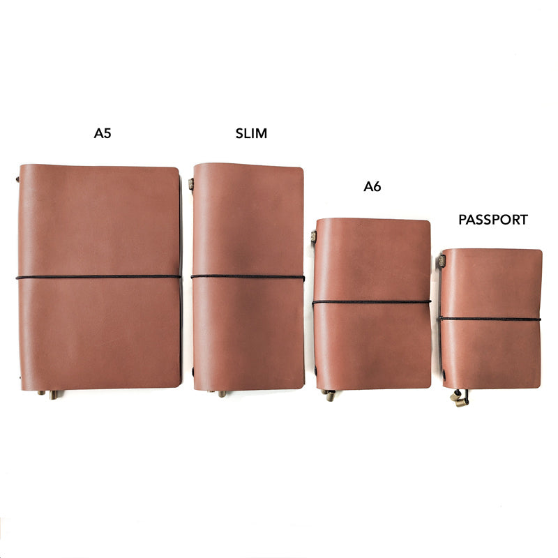 Tuscan Tan TBC Travellers Journals