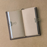 Antique Finish Hollow Binder Clips - The Black Canvas