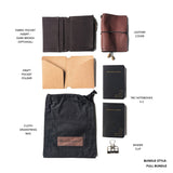 Brick Red TBC Travellers Journal | Card