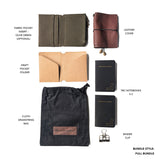 Brick Red TBC Travellers Journal | Card