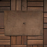 RS // Burnt Mahogany w/ Rustic Brown Pen Capsule Journal Cover - A5