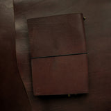 Burnt Mahogany TBC Travellers Journal | A5