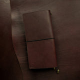 Burnt Mahogany TBC Travellers Journal | Slim