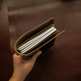 Burnt Mahogany TBC Travellers Journal | Slim