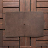 RS // Burnt Mahogany w/ Dark Green Full Pocket Journal Cover - A5