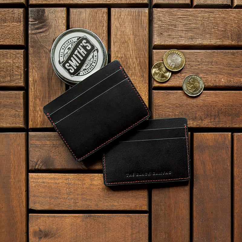 Walltes Leather Card Wallets – The Black Canvas
