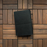 Carbon Black Matte TBC Travellers Journal | A5