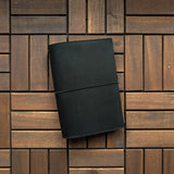 Carbon Black Matte TBC Travellers Journal | A5