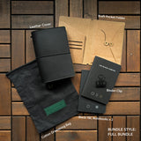 Carbon Black Matte TBC Travellers Journal | A6