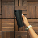 Carbon Black Matte TBC Travellers Journal | Passport