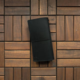 Carbon Black Matte TBC Travellers Journal | Slim