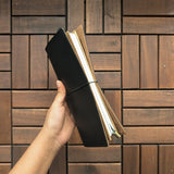 Carbon Black Matte TBC Travellers Journal | Slim