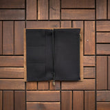 Charcoal Black Fabric Pocket Insert - Slim