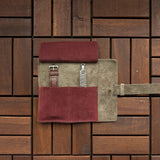 2 Slot Watch Roll - Cherry Clay