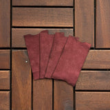 4 Slot Watch Roll - Brick Red