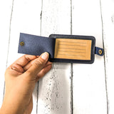 Classic Luggage Tag - Navy Blue