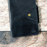 Classic Passport Holder + Luggage Tag Bundle - Navy Blue