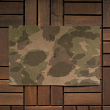 RS // Coco Brown w/ Camo Suede & Adventures + Compass Charm Journal Cover - A5