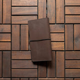 RS // Coco Brown w/ Cola Brown Pockets Journal Cover - Slim