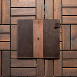 RS // Coco Brown w/ Cola Brown Pockets Journal Cover - Slim