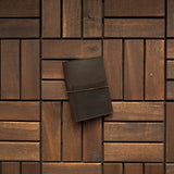 RS // Coco Brown w/ Rustic & Cola Brown Pockets TN Journal Cover - Passport