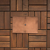 RS // Coco Brown w/ Winter Blue Pocket TN Journal Cover - Passport