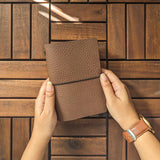 Coffee Brown TBC Travellers Journal | A6