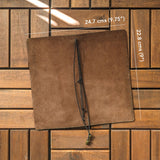 Coffee Brown TBC Travellers Journal | Slim