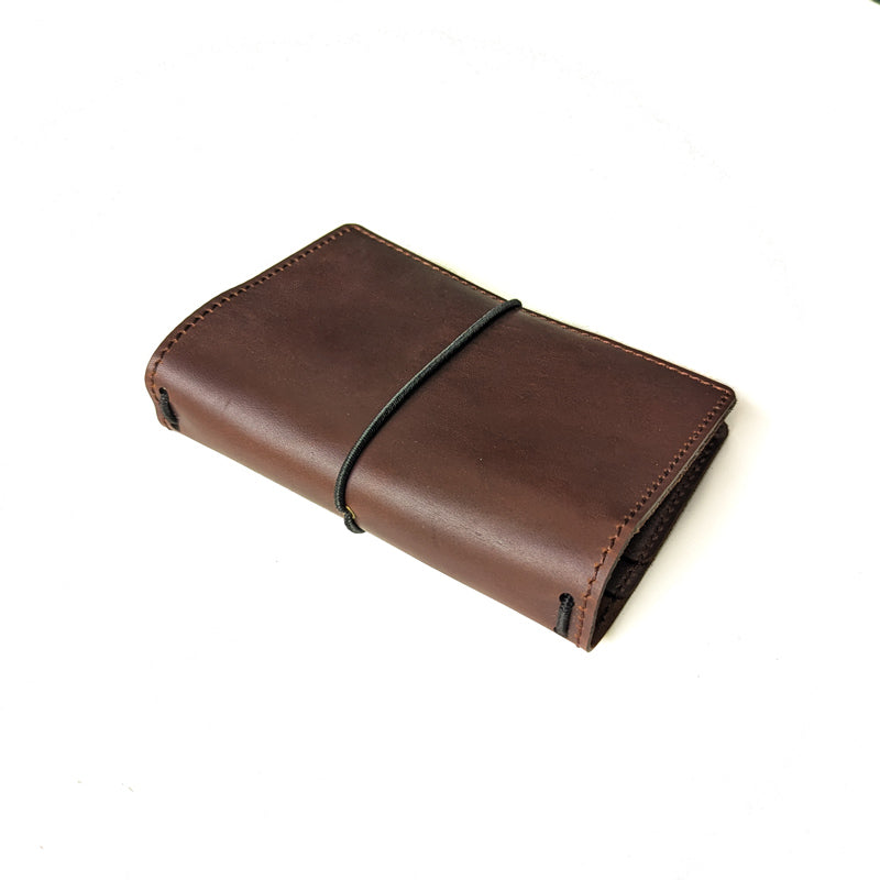 Cognac Brown TBC Travellers Journal + Docket / Passport
