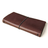 Cognac Brown TBC Travellers Journal + Docket / Slim