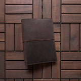 RS // Cola Brown w/ Honey Tan Pockets Journal Cover - A5