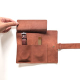2 Slot Watch Roll - Copper Tan