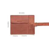 2 Slot Watch Roll - Copper Tan