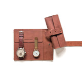 2 Slot Watch Roll - Copper Tan
