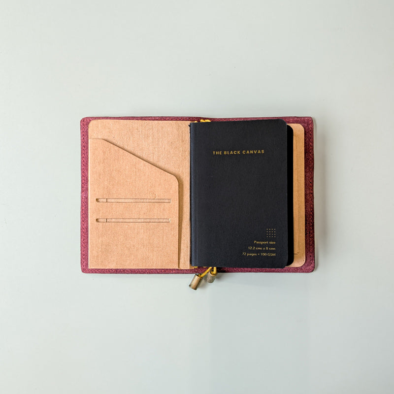 Coral Rose TBC Travellers Journal | Passport – The Black Canvas