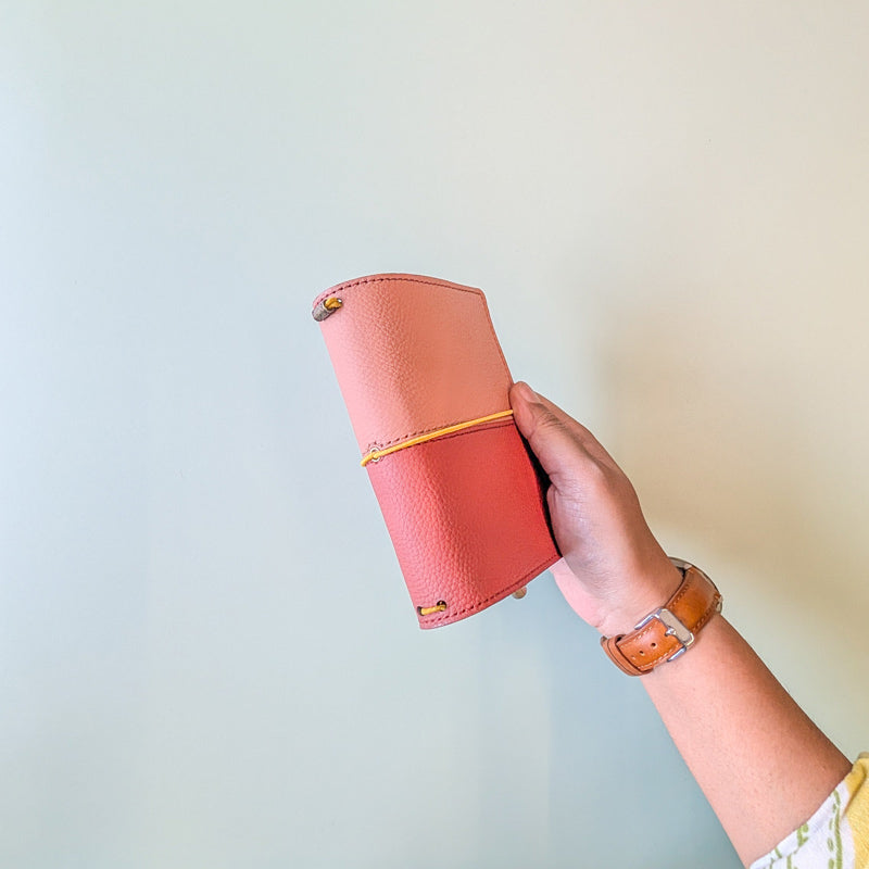 Coral Rose TBC Travellers Journal | Passport – The Black Canvas