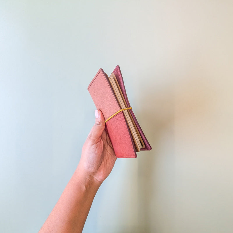 Coral Rose TBC Travellers Journal | Passport – The Black Canvas