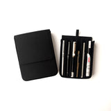 Cubo Box Pen Case - Large / Nappa Black