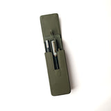 Cubo Box Pen Case - Small / Olive Green