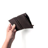 Dark Brown Fabric Pocket Insert - Card