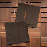 Dark Brown Fabric Pocket Insert - Slim