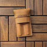 Double Leather Pen Sleeve - Whisky Tan