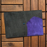 RS // Dusty Blue w/ Savannah Tan & Violet TN Journal Cover - A6