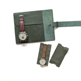 2 Slot Watch Roll - Jungle Green