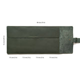 4 Slot Watch Roll - Jungle Green