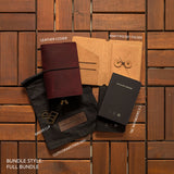 Merlot Red TBC Travellers Journal | Passport